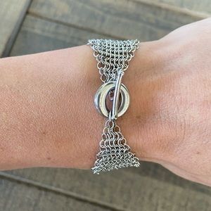 Tiffany & Co Mesh Toggle Bracelet
